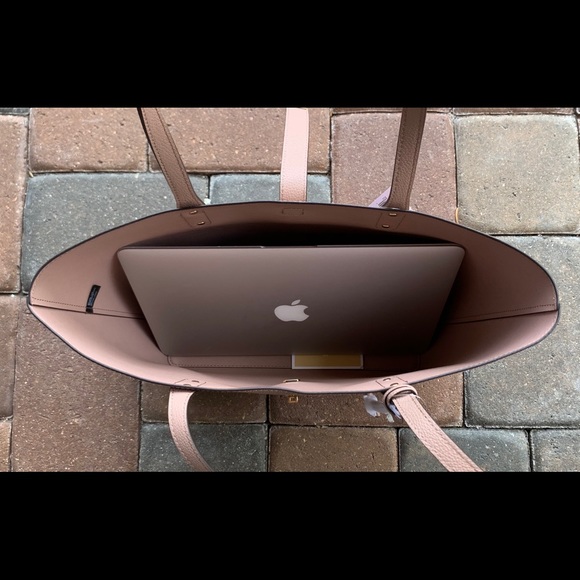 Michael Kors Karson LG Leather Tote Pastel Pink - Picture 8 of 8